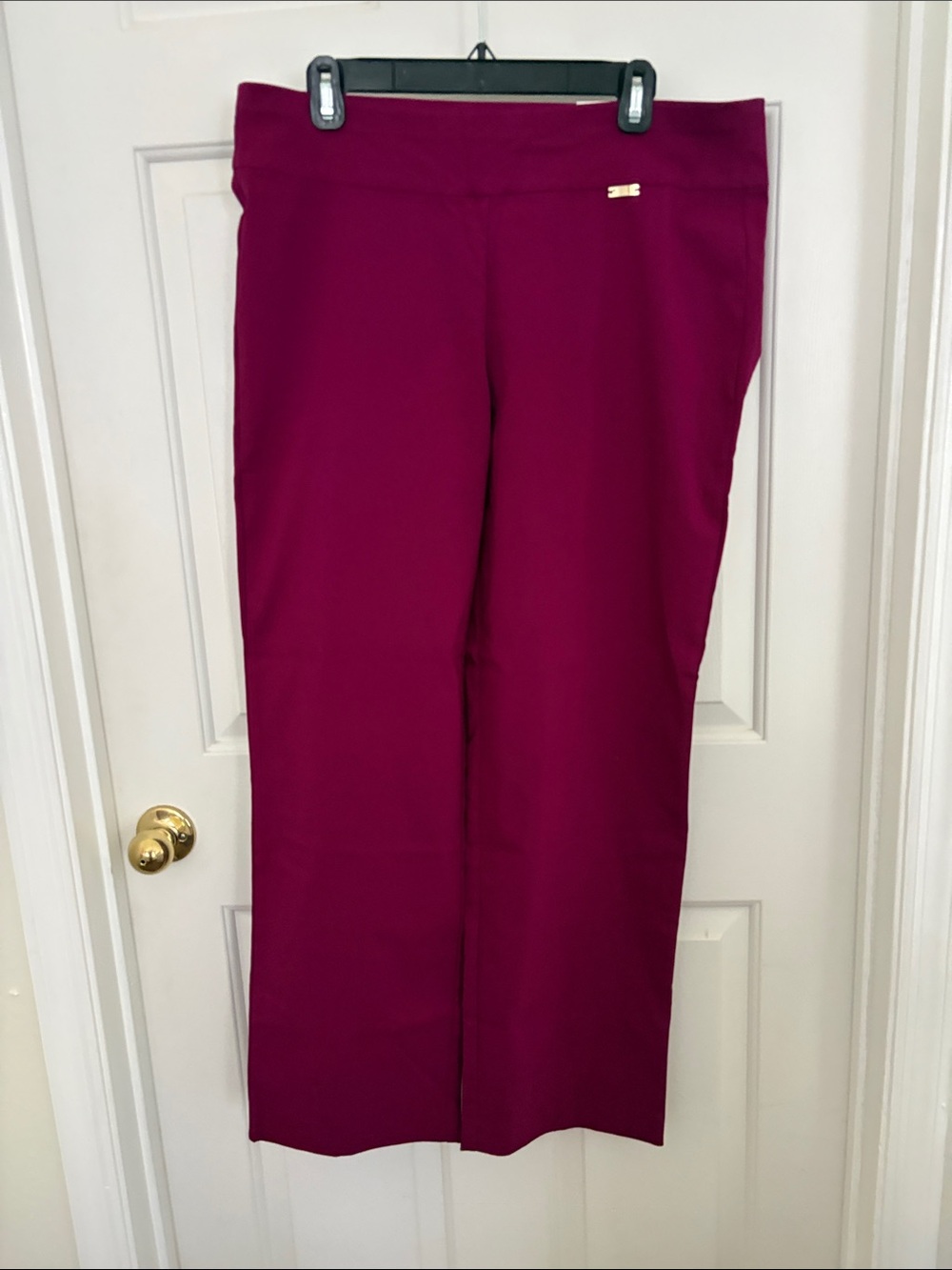 INC International Concepts Wide-Leg Pants in Magenta
